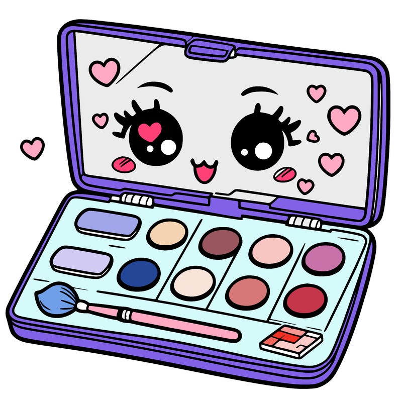 makeup pallet