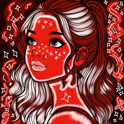 beautiful realistic girl