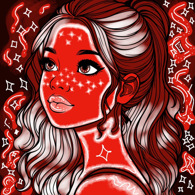 beautiful realistic girl