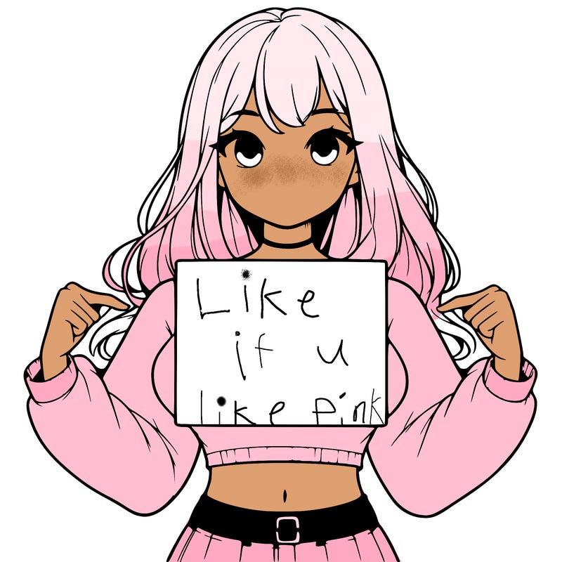 girl holding a blank sign in a long sleeve crop top