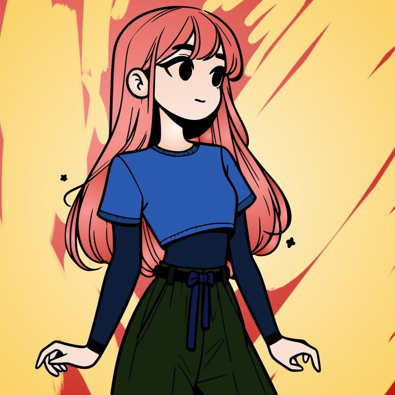 girl in a cute crop top