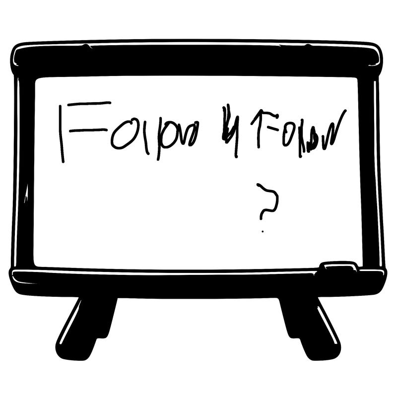 blank board