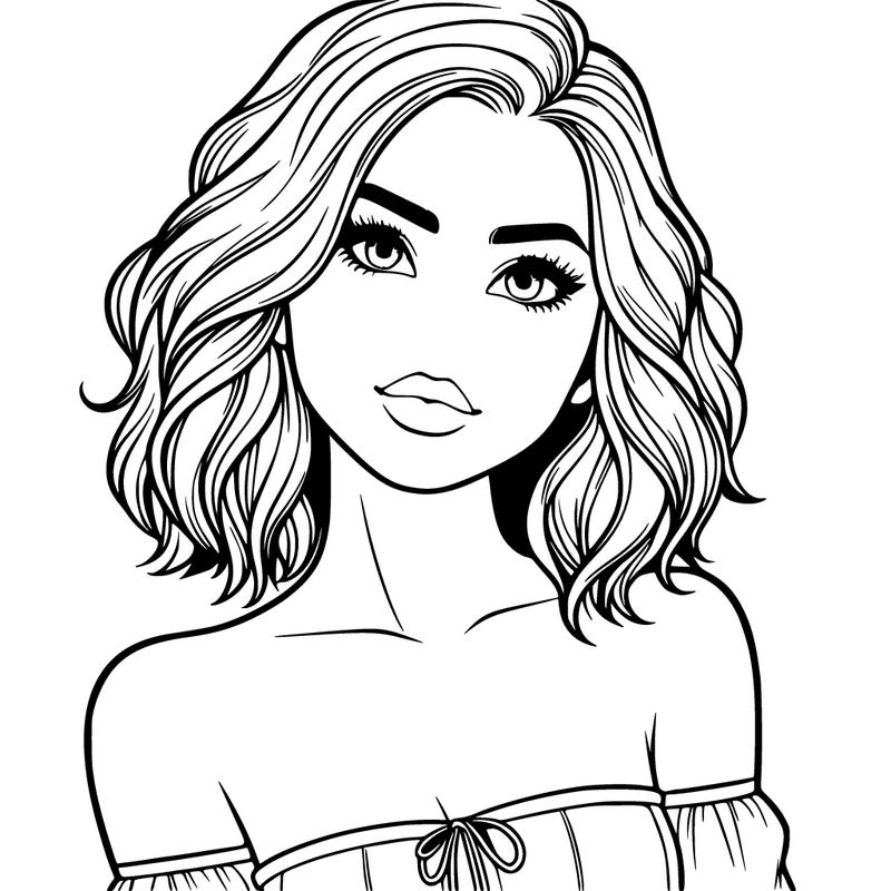 realistic woman