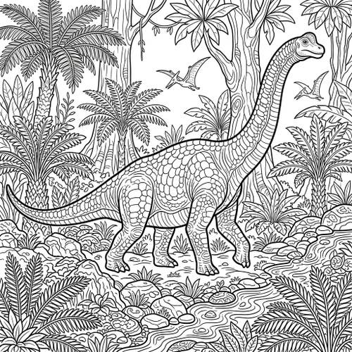 Brachiosaurus Habitat