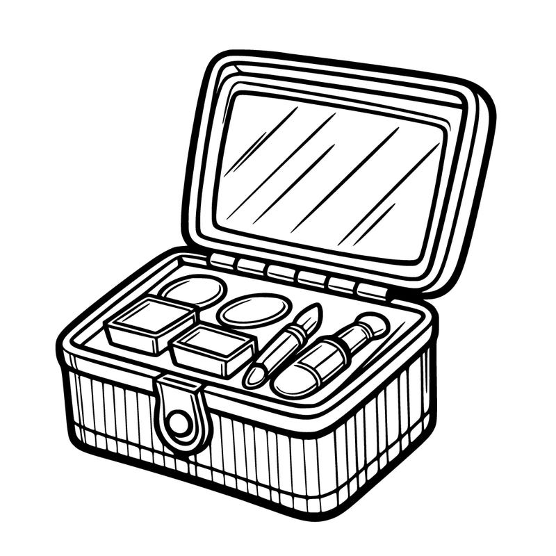 make-up box