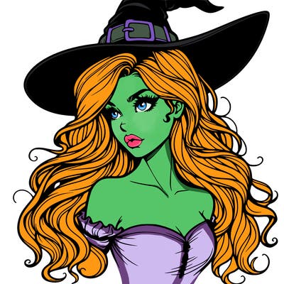realistic witch