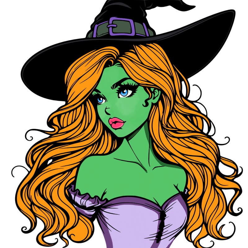 realistic witch