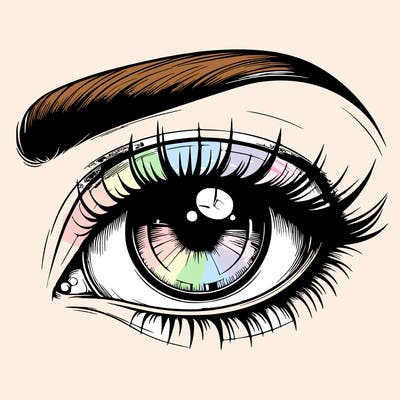 realistic eye