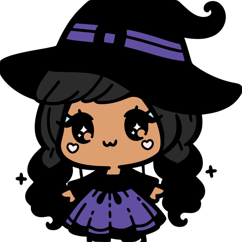 cute simple witch