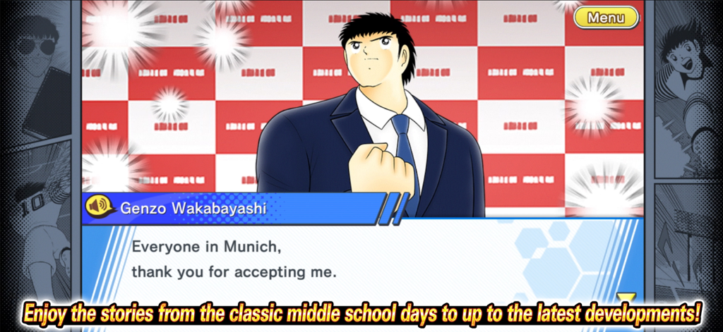 Captain Tsubasa: Dream Team - Dialogo del personaggio Genzo Wakabayashi nella modalità storia di Captain Tsubasa Dream Team