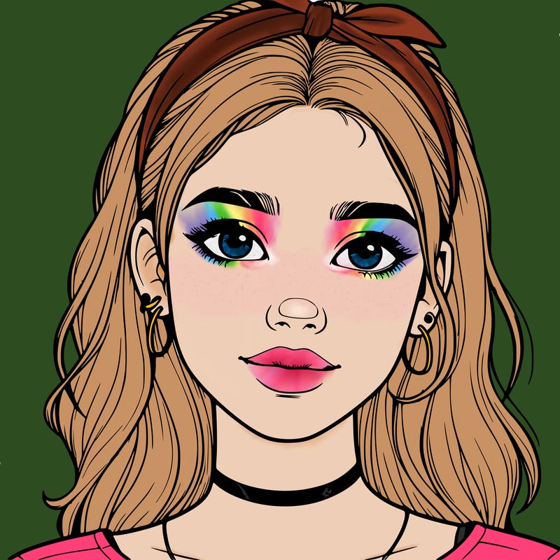 realistic teenage girl