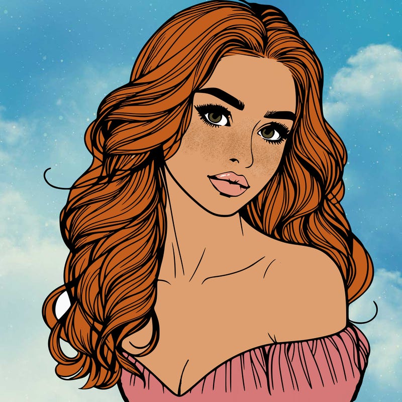 beautiful realistic girl