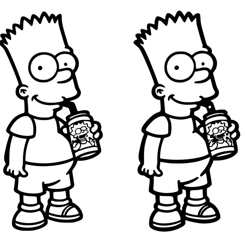 simpson drinking soda
