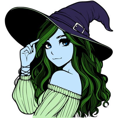 realistic witch