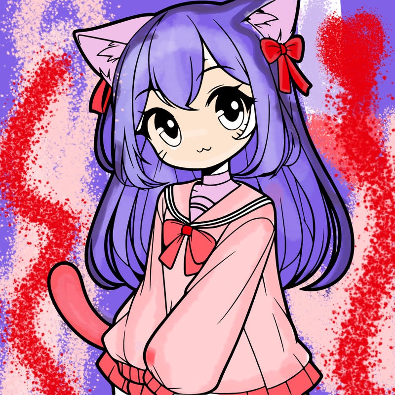 cat anime girl