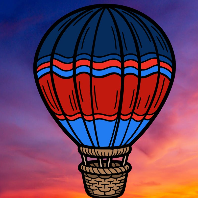 hot air balloon