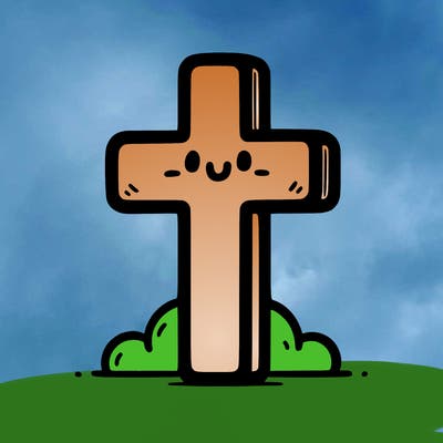 simple christian cross