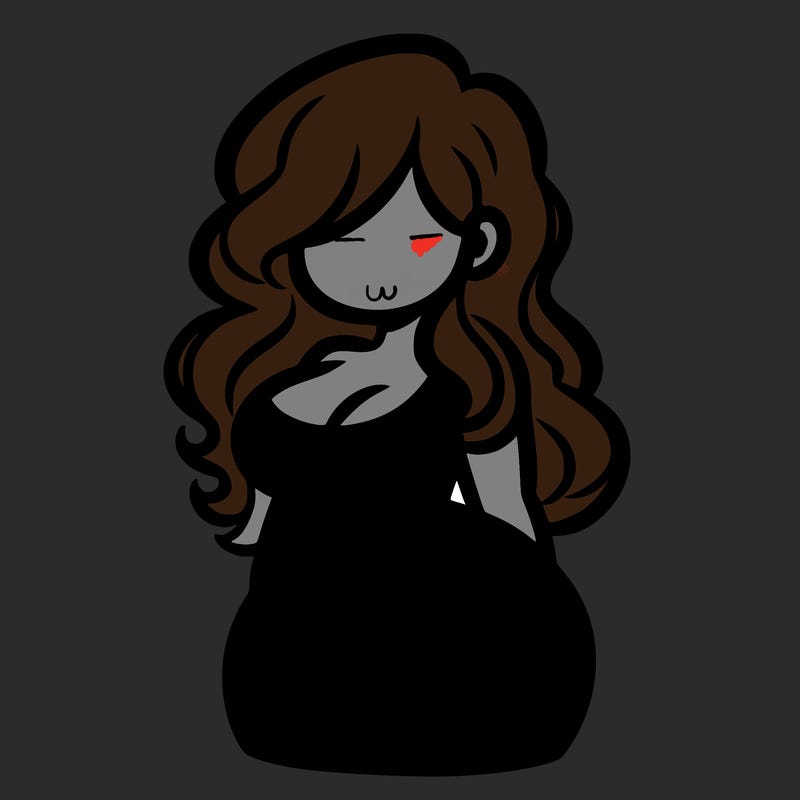 curvy woman with hair