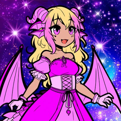 a dragon girl
