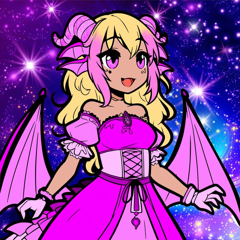 a dragon girl