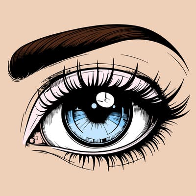 realistic eye