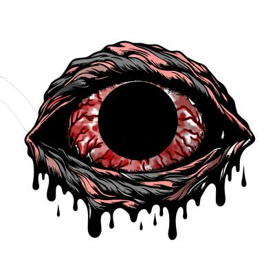 realistic eye horror
