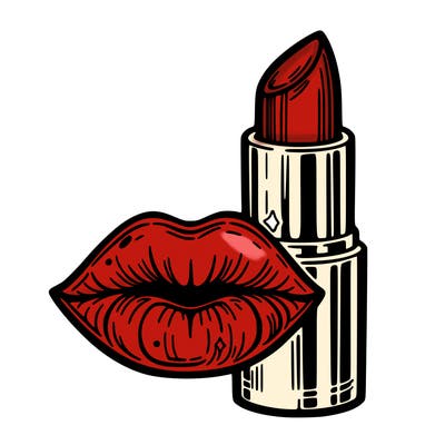 lips and lipstick