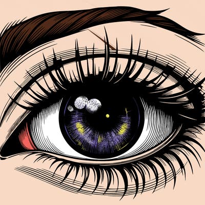 realistic eye