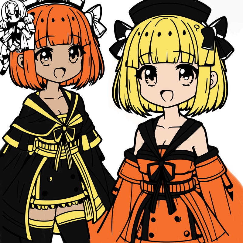 anime girl in costume