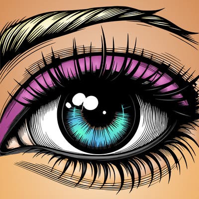 realistic eye