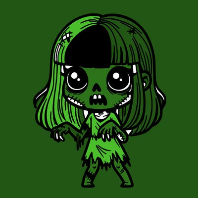 zombie girl