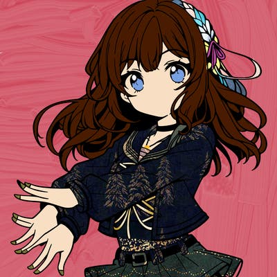 pretty anime dancer