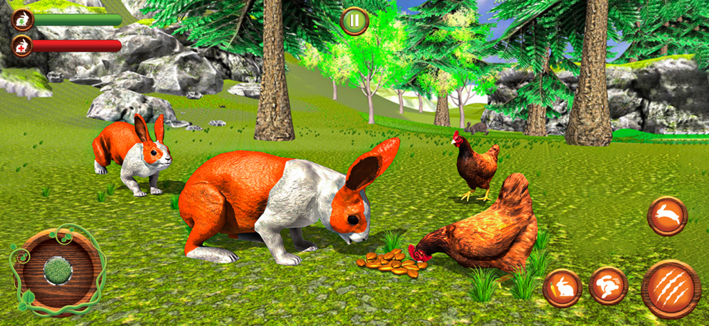 Pet Bunny Rabbit Forest Life - Games App | MWM