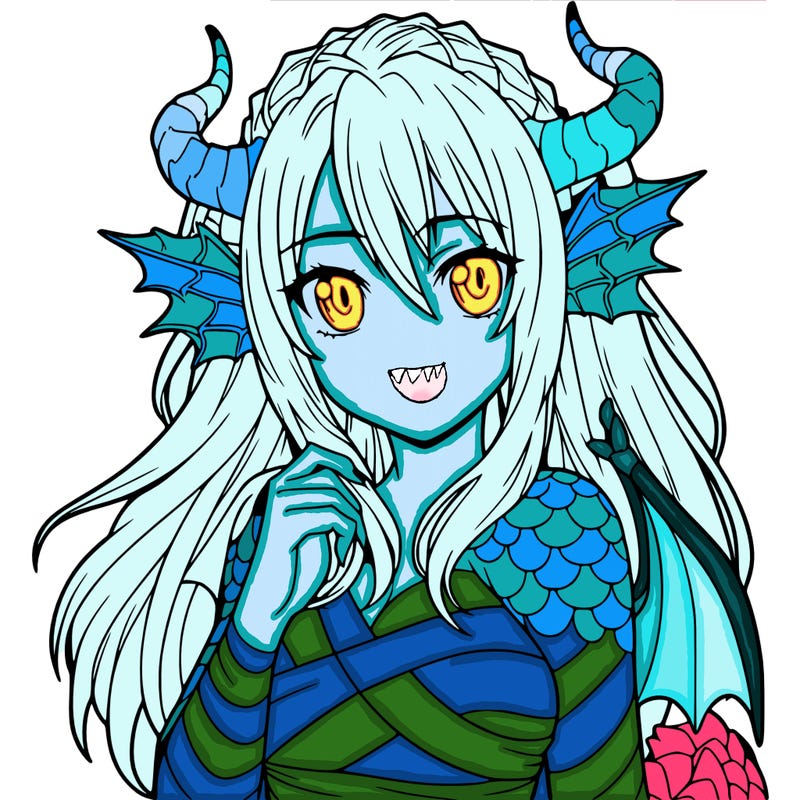 realistic dragon girl