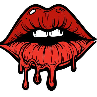 lips that look realistic and drip