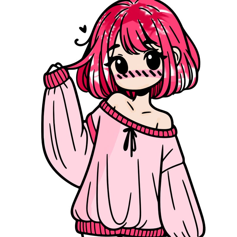 girl in baggy sweater hanging off her shoulder