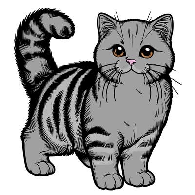 realistic cat