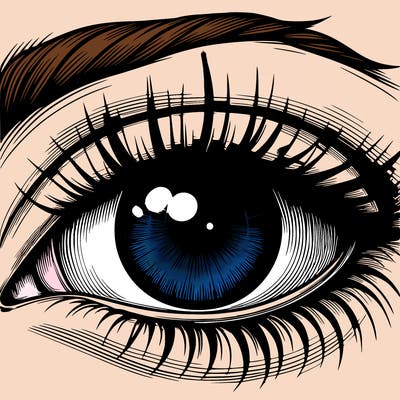 realistic eye