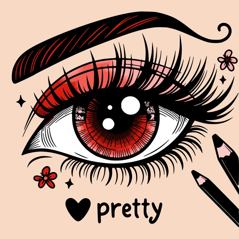pretty eye
