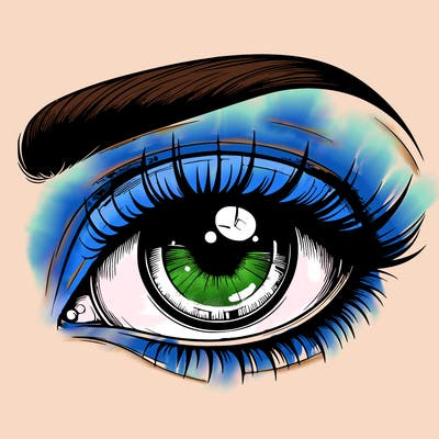 realistic eye