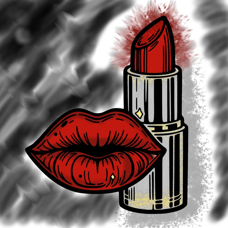 lips and lipstick