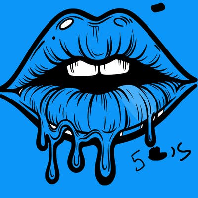 lips that look realistic and drip