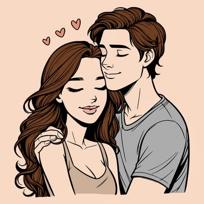 realistic couple