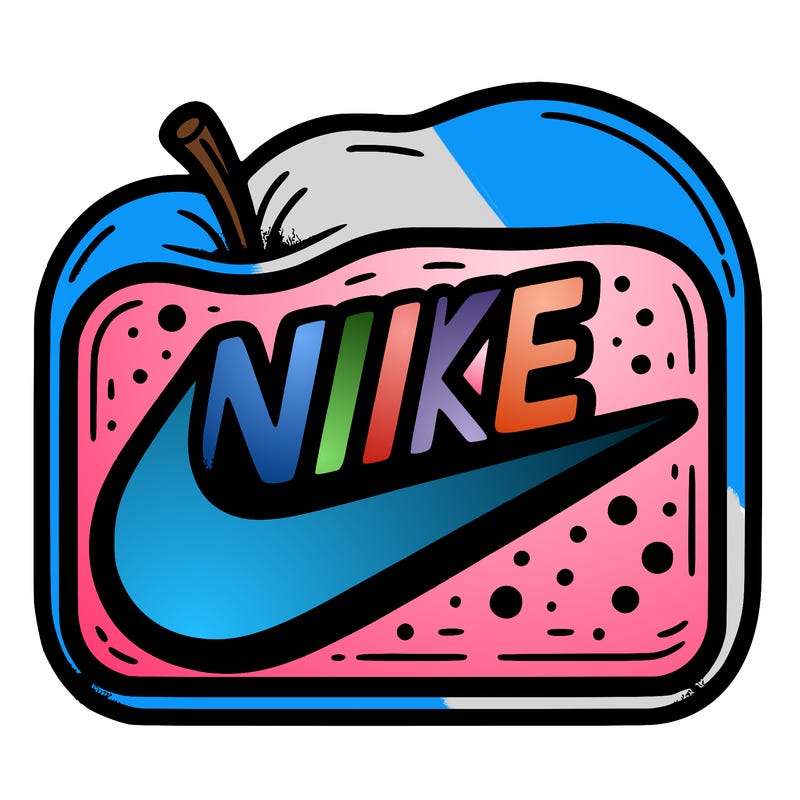 plain nike sign