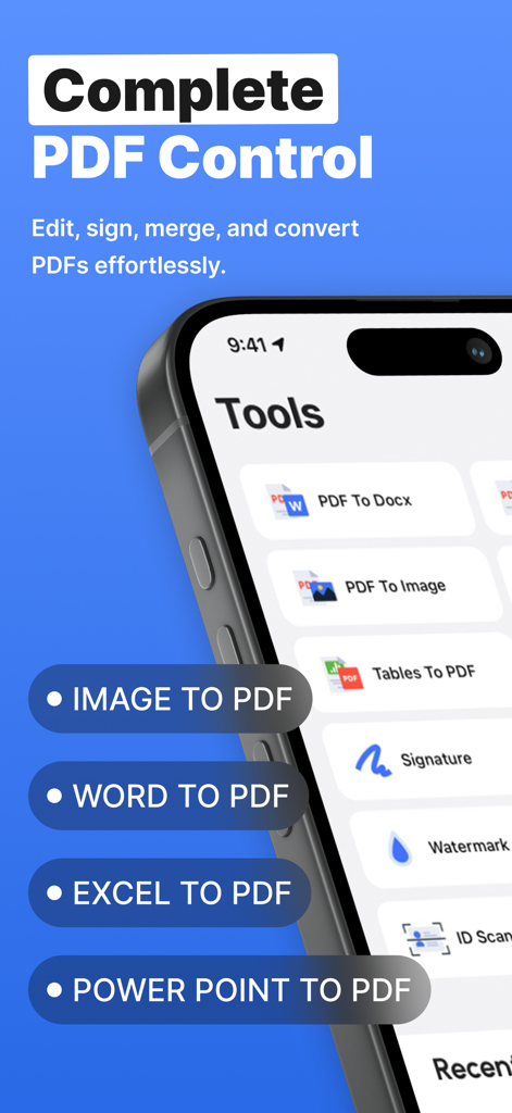 PDF File Editor - Business App | MWM