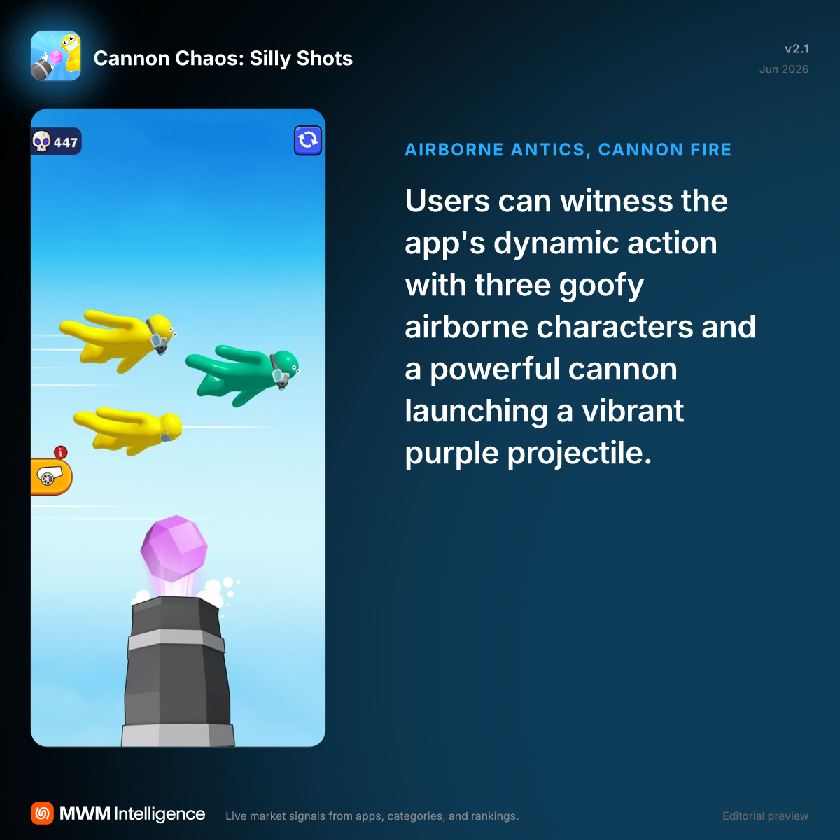 Cannon Chaos: Silly Shots - Games App | MWM