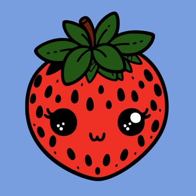 cute strawberry