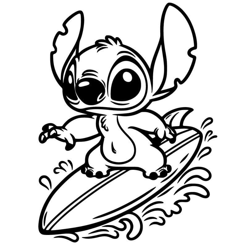 stitch surf boarding