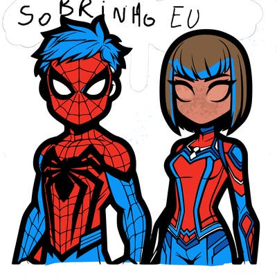 spider-man and his girlfriend