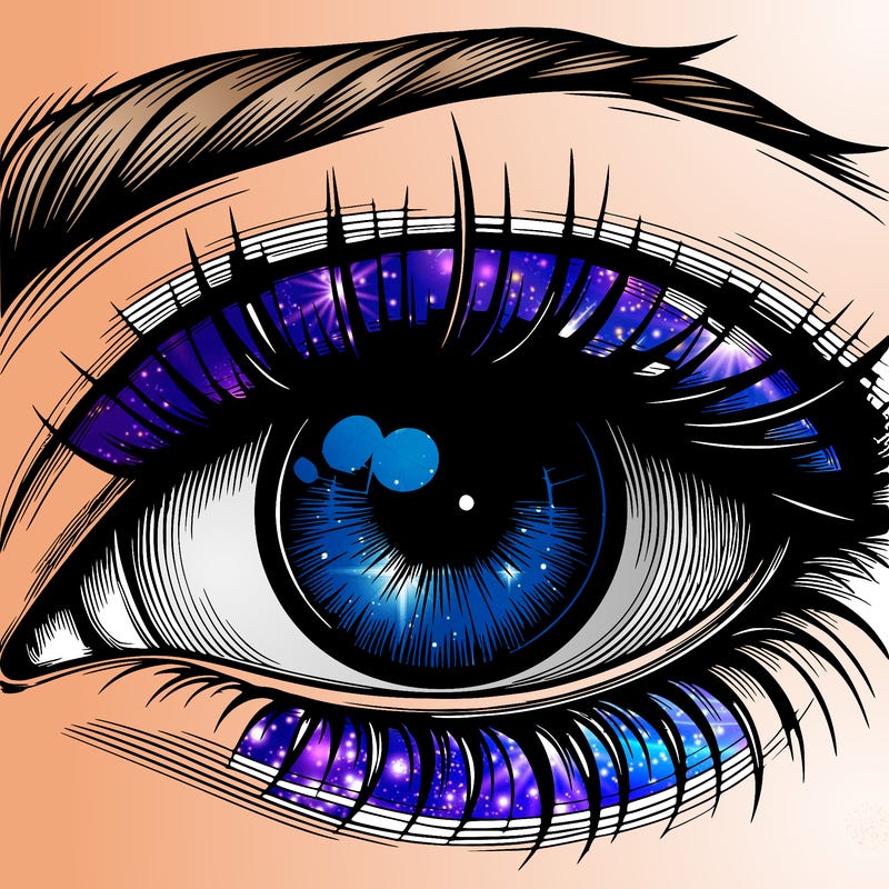 realistic eye